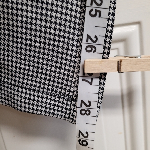 Urban Outfitters Misfit Mad Minds Black And White Houndstooth High Waisted Pants - Picture 10 of 13